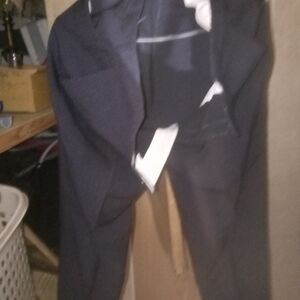 Haggar Men's Dress Pants - Dark Blue